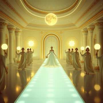 رقص العرش السماوي