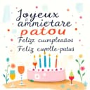 Joyeux Anniversaire Patou