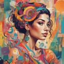 カメレオン❤️🧡💛💚💙💜🖤🤎