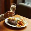 Steak, Chips, Mash & Bottega