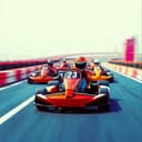 Speed Demon on the Rainbow Road