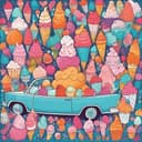 Simon der Eis Connoisseur