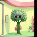 Preppy Lorax with the Greyest Locks