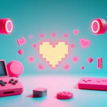 Retro Game Love