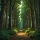 The Fur of thick forest