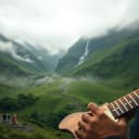 En Tierras de Asturias. Autor: A.A.Mc.V