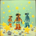 Rainbow Robots and Sun Dance