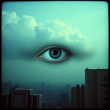 Man in the sky 