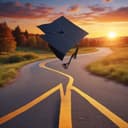 Выпускник Впереди Дорога