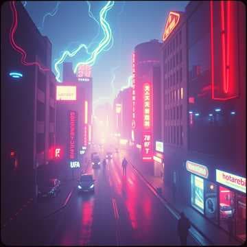 Neon Mirage