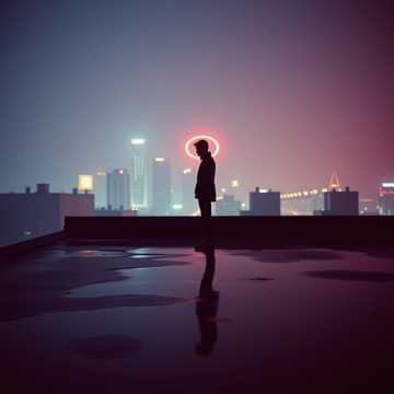 夜裡只有我自己