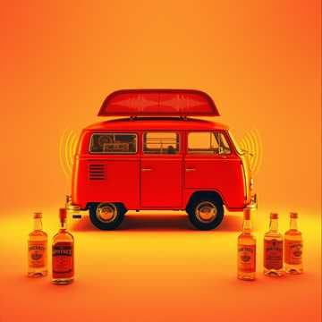 the van