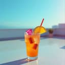 Title: Summer’s Last Sip (BLACKPINK Style)