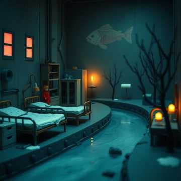 Игрушечный крик в тишине