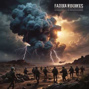 Parachutes of Many Troops