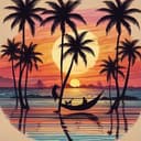 Sunset and Sand