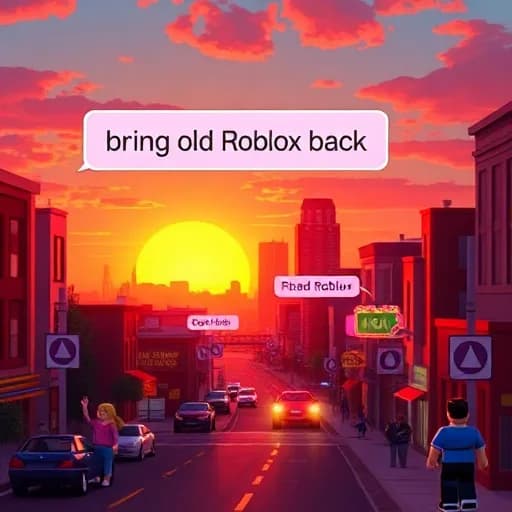 Bring Old Roblox Back