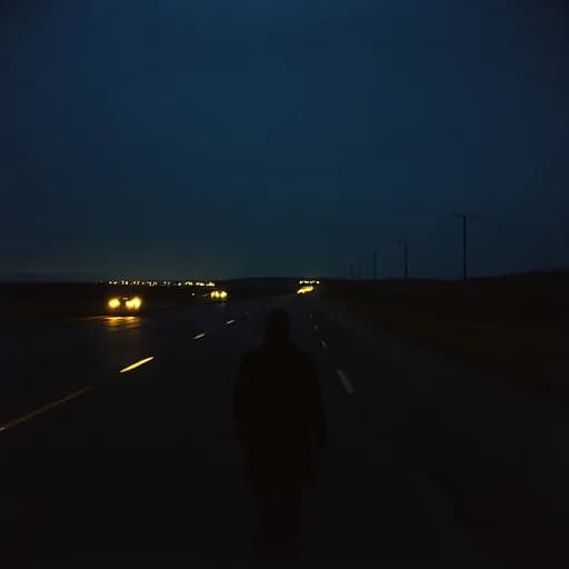 Midnight on the Empty Highway