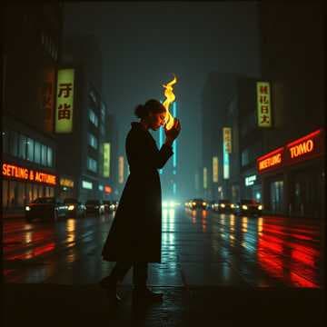 影の炎に抱かれ