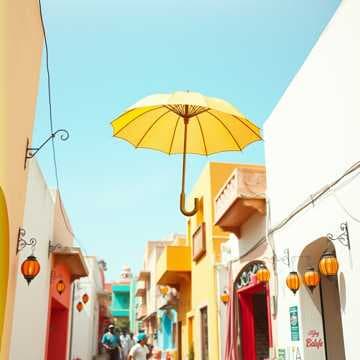 आशीष की फैन्सी छतरी