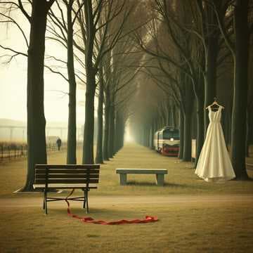 Le Banc Sous Les Peupliers