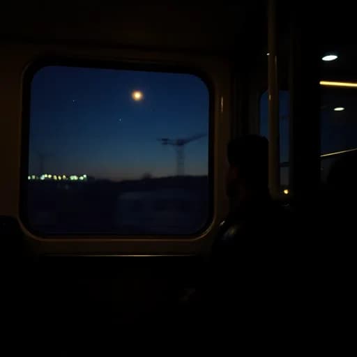 Nächtliche Gleisanmut