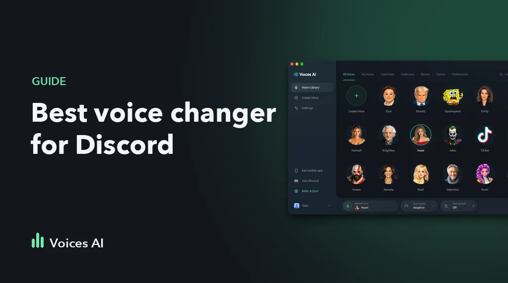 Лучший изменитель голоса для Discord: бесплатные и ИИ-программы в сравнении