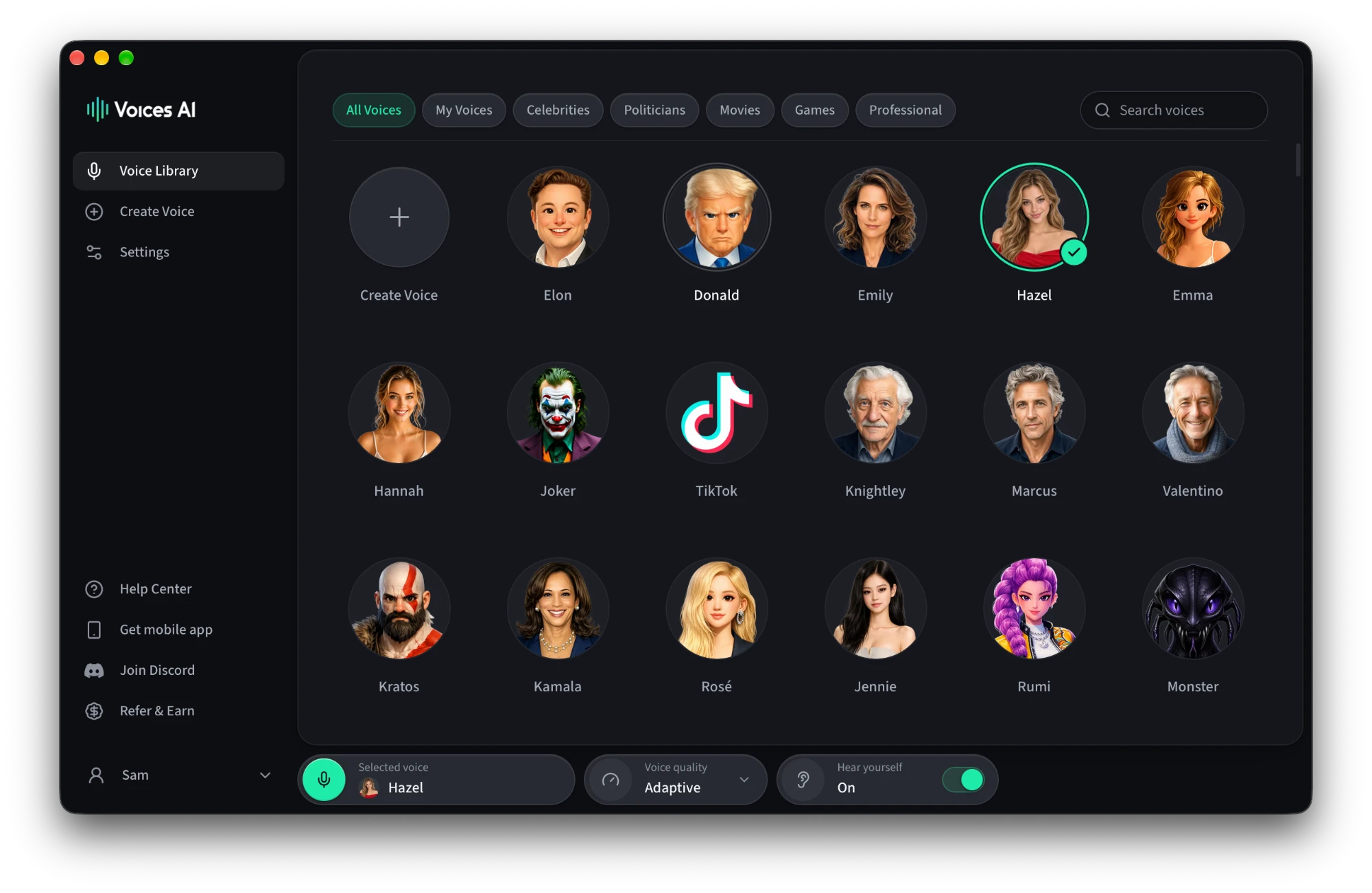 PS5 Voice Changer: AI Voices for PlayStation Chat | Voices AI Live